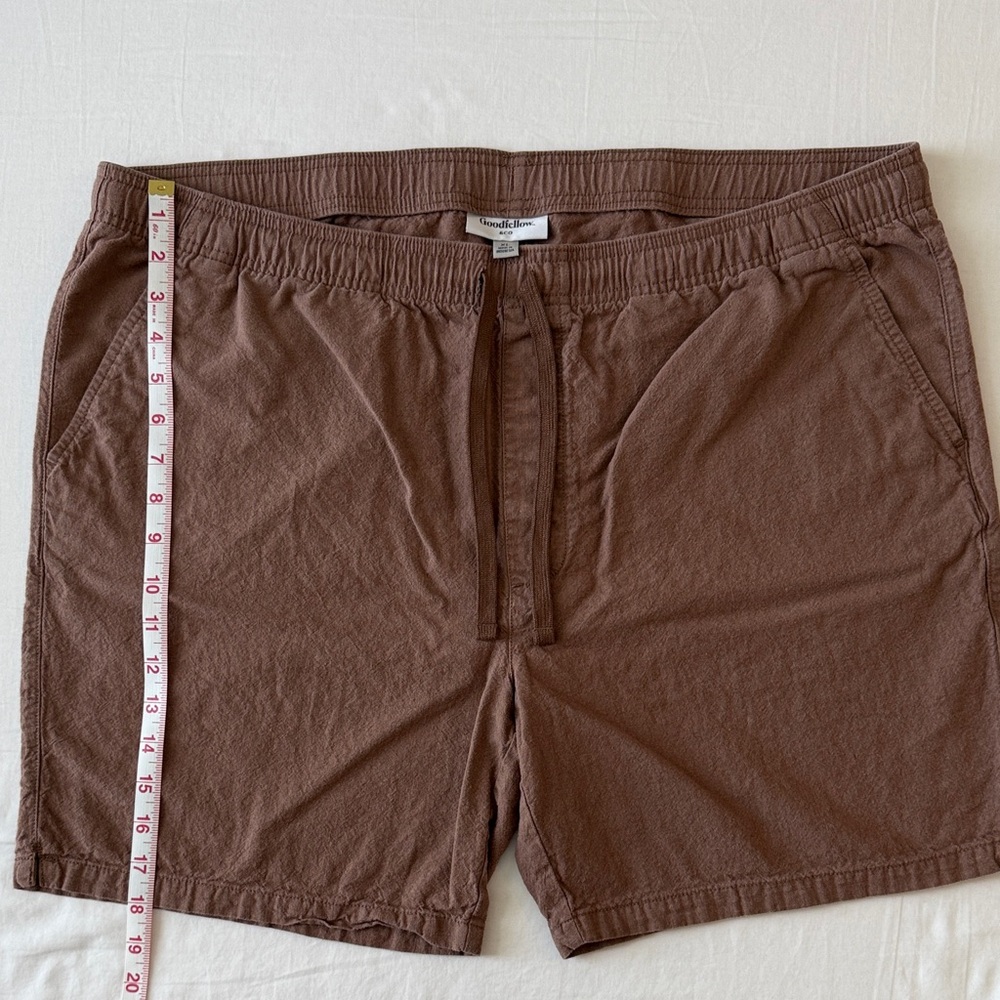 Goodfellow & Co Tan Drawstring Shorts